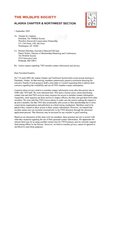 historical correspondence